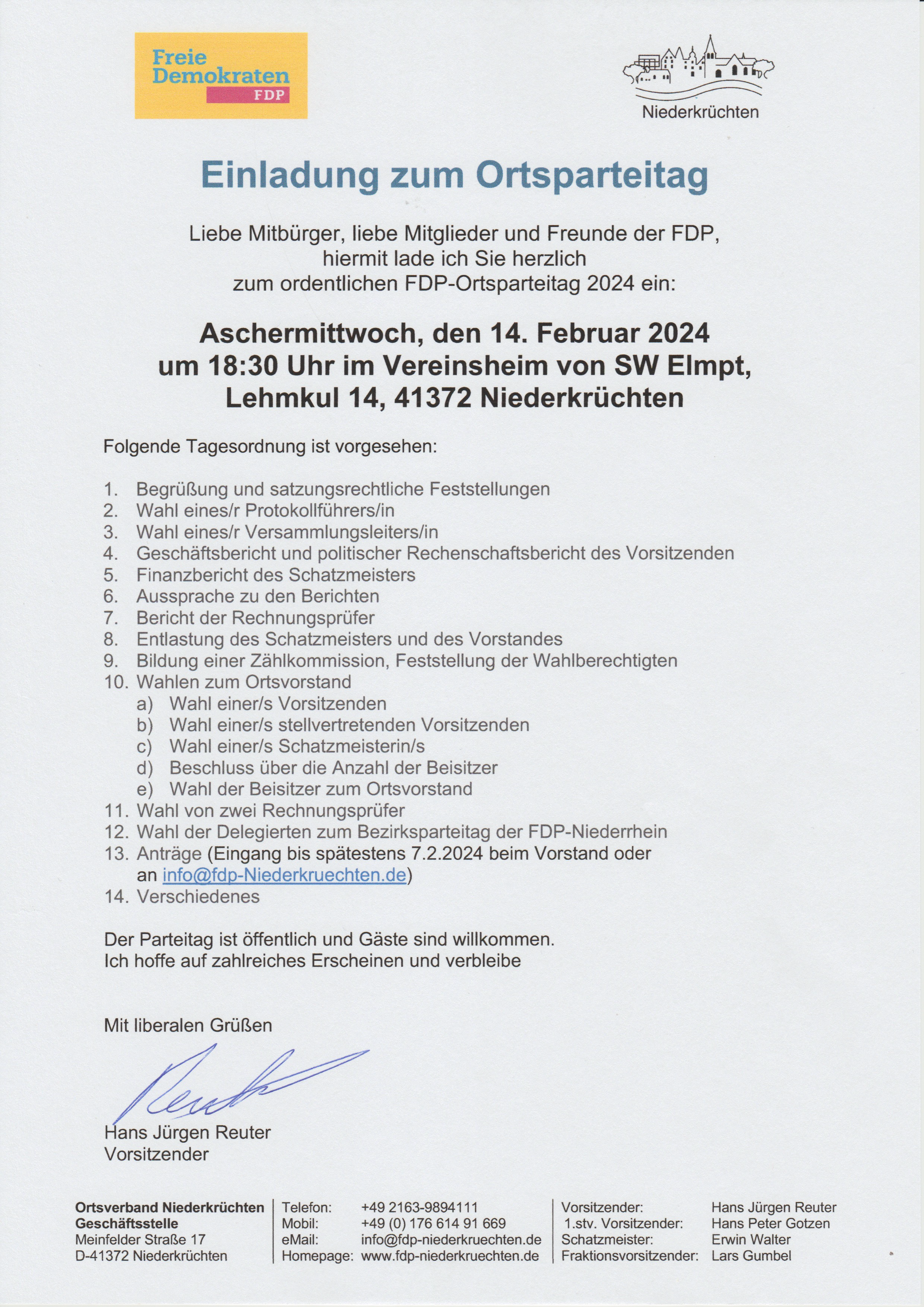 Ortsparteitag 2024